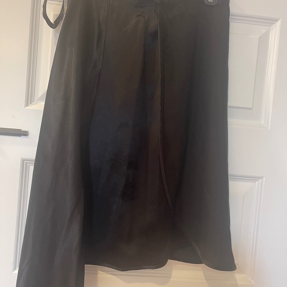 ACNE Studio satin wrap skirt